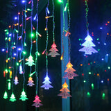 Guirlande de Noël, LED, décoration de Noël