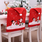 Housse chaise décoration Noël