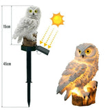 Lampe solaire hibou, décoration