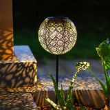 Lampe LED solaire boule