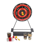 Mini jeu de fléchettes, avec 4 tasses
