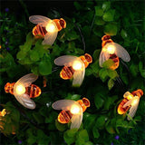 Guirlande zen, LED abeilles lumineuses