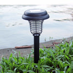Lampe anti moustique solaire UV lumière LED