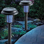Lampe anti moustique solaire UV lumière LED