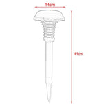 Lampe anti moustique solaire UV lumière LED