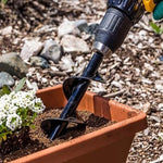 Perceuse électrique avec forets, jardinage
