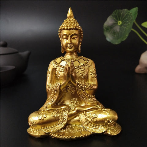 Statue de bouddha de Thaïlande dorée