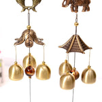 Carillon de vent cuivre Oriental chanceux