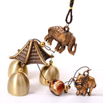 Carillon de vent cuivre Oriental chanceux