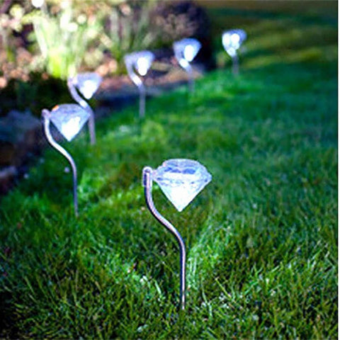 Lampe LED solaires Diamant