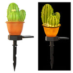 Lampe LED solaire Cactus, ananas