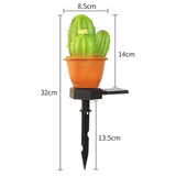Lampe LED solaire Cactus, ananas