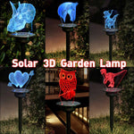 Lampe LED solaire animaux