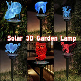 Lampe LED solaire animaux