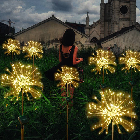 Fleurs zen, LED, éclairage jardin solaire