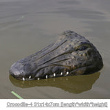 Décoration de bassin crocodile