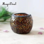Photophore, assortiment marocain en verre