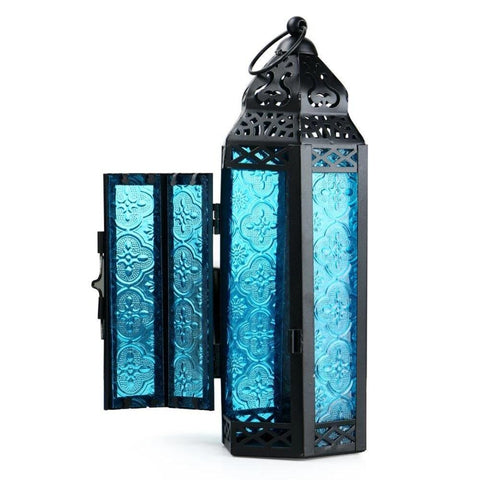 Lanternes marocaine, verre métal délice jardin