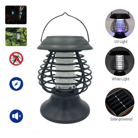 Lampe solaire antiparasites, moustiques