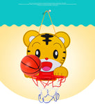 Panier de basket-ball, bande dessinée, enfant