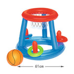 Panier basket-ball flottant cerceau, piscine jouet eau