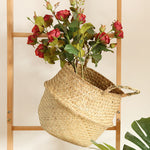 Panier en osier, rangement, décoration