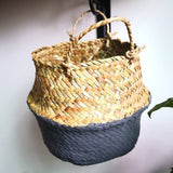 Panier en osier, rangement, décoration