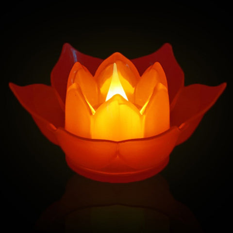 Bougies LED Lotus