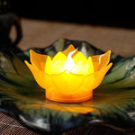 Bougies LED Lotus