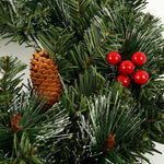 Couronne de Noël pour porte et cheminée