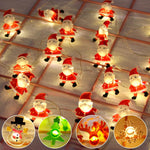 Guirlande de Noël LED, décoration maison