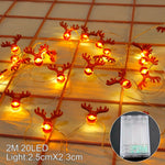 Guirlande de Noël LED, décoration maison