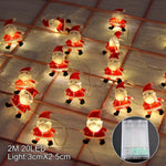 Guirlande de Noël LED, décoration maison