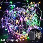 Guirlande de Noël LED, décoration maison