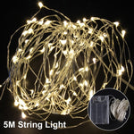 Guirlande de Noël LED, décoration maison