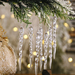 Décoration Sapin de Noël, stalactite