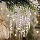 Décoration Sapin de Noël, stalactite