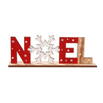 Décoration de Noël, pancarte de Noël