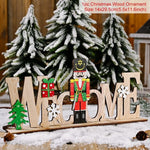 Décoration de Noël, pancarte de Noël