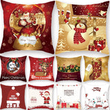 Taie de coussin, décoration de Noël