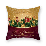 Taie de coussin, décoration de Noël