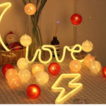 Guirlande Boule LED, décoration maison