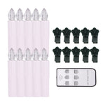 Bougies de Noël LED