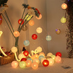 Guirlande Boule LED, décoration maison
