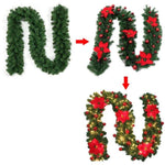 Couronne de Noël pour porte et cheminée