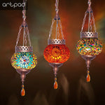 Lanterne Marocaine Mosaïque LED